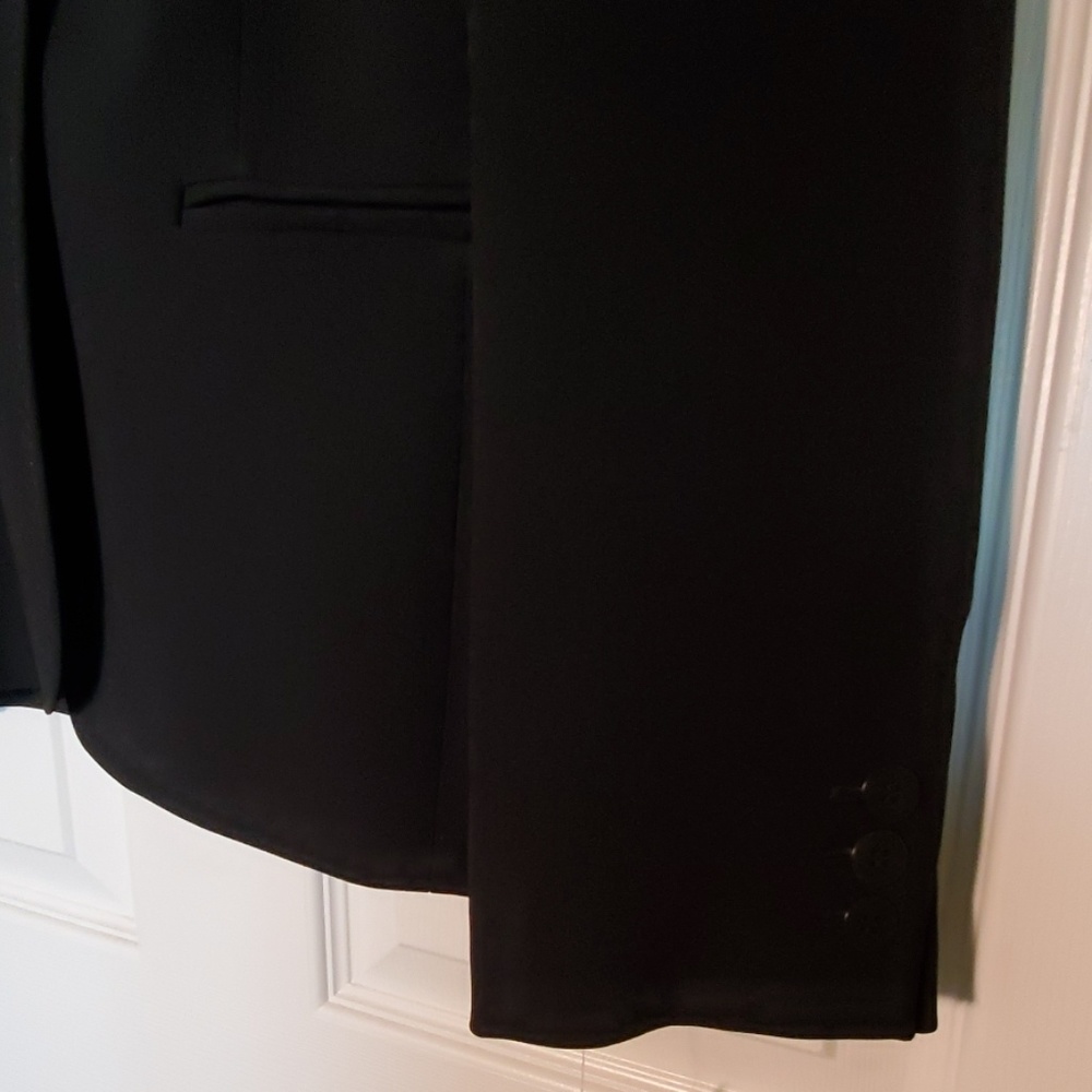 Liz Claiborne Black 1-Button Suit Jacket - Picture 8 of 11